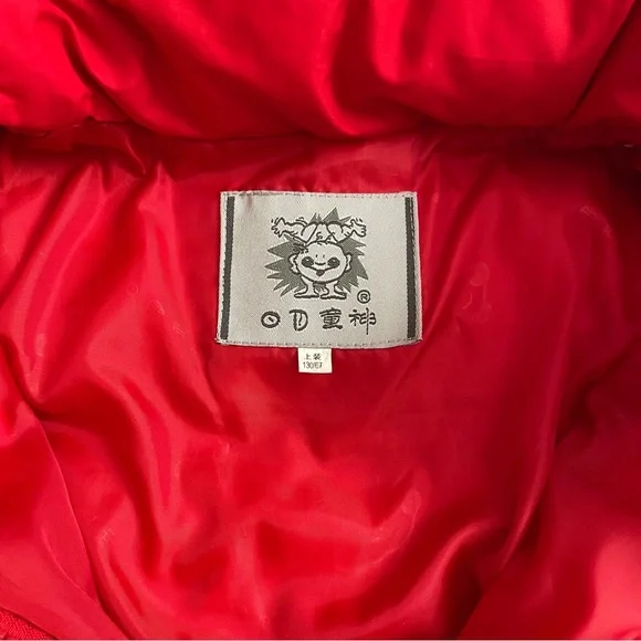 Red Down Parka Puffer - Picture 6 of 11